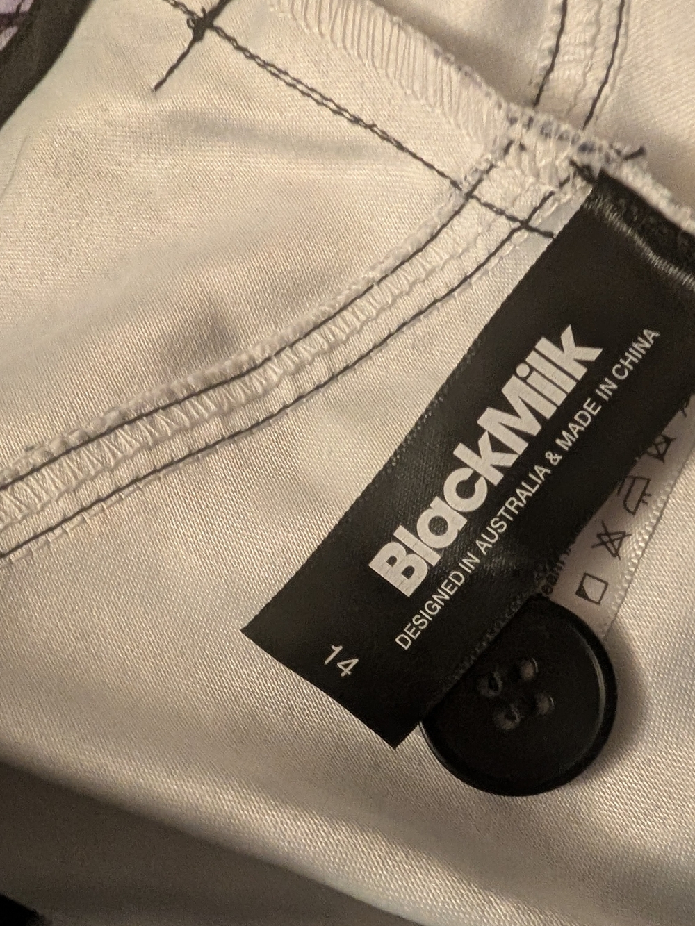 Blackmilk Zombie Cat Shorts - Picture 2 of 2